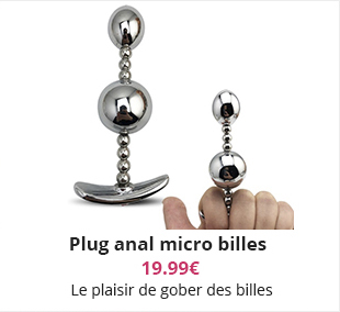 Plug anal micro billes
