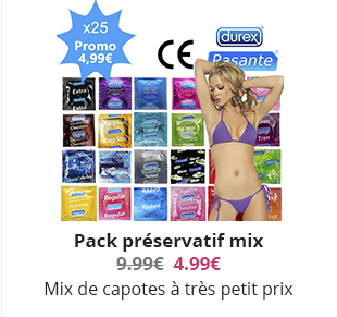 Pack préservatif mix