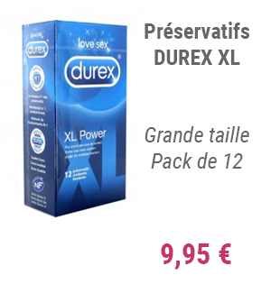 Préservatifs Durex - XL Power Grande Taille
